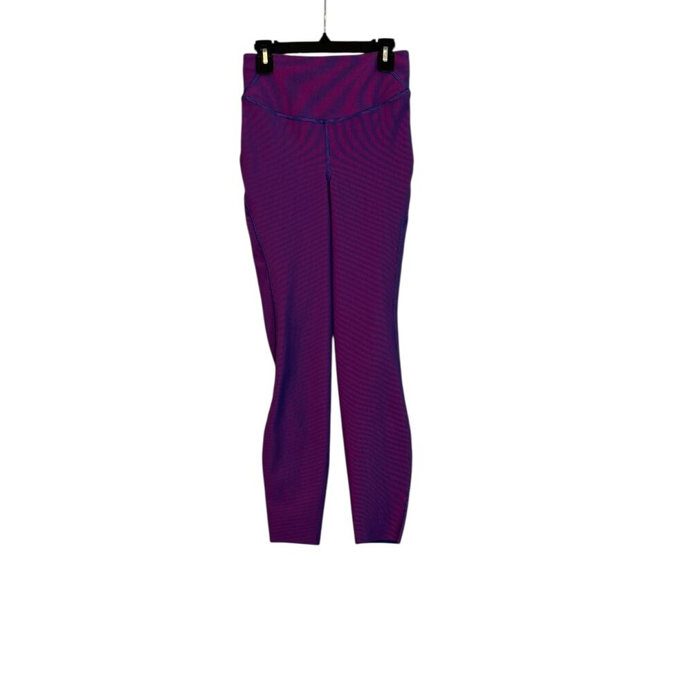 Lululemon sonic pink ribbed base pace high-rise tight 25" leggings size 4 - Picture 10 of 10